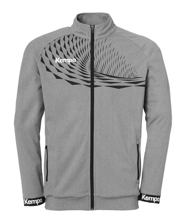 Kempa Wave 26 Poly Trainingsjacke Grau F05 - grau
