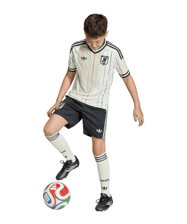 adidas JFA Japan Trikot Away WM 2026 Kids Weiß - weiss