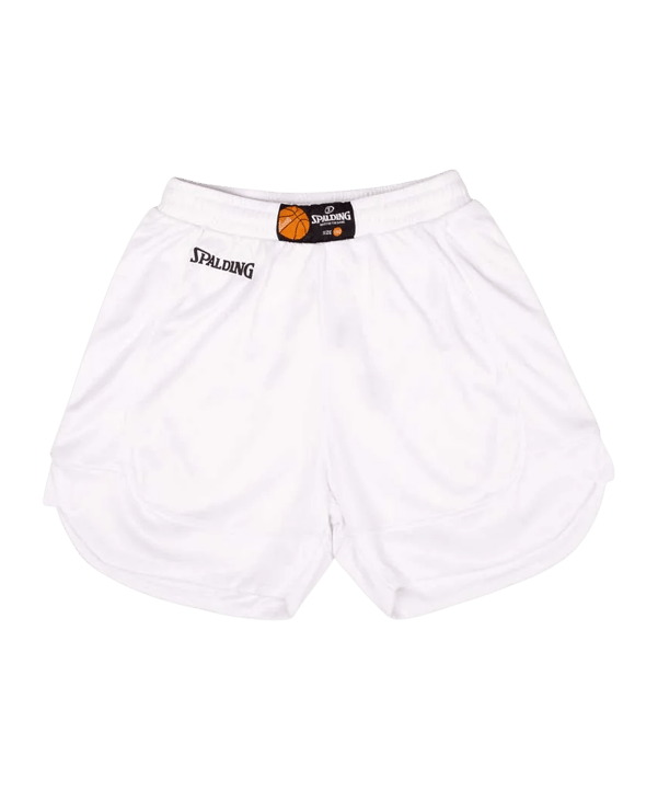 Spalding Hustle Short Weiß - weiss