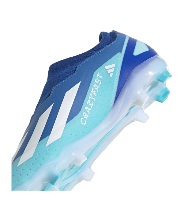 adidas X Crazyfast.3 LL FG Marinerush Blau Weiss Orange - blau