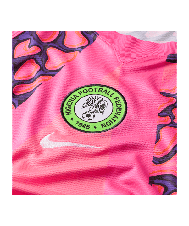 Nike NFF Nigeria Torwarttrikot WM 2026 Rosa F645 - rosa