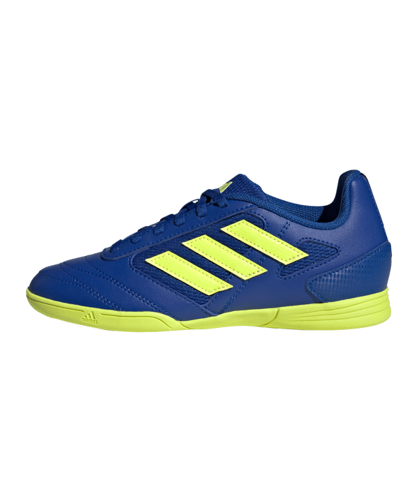 adidas Super Sala 2 Halle Kids Blau Gelb - blau