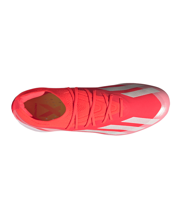 adidas X Crazyfast Elite FG Energy Citrus Rot Weiss Gelb - rot