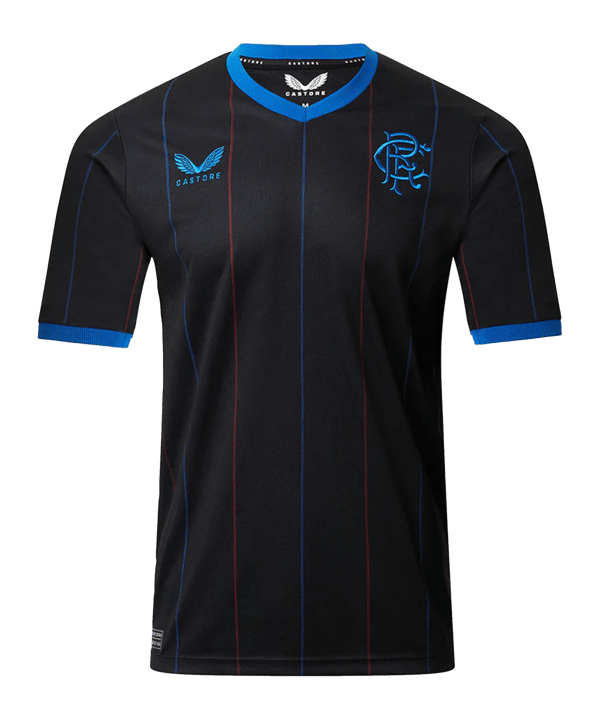 Castore Glasgow Rangers Trikot 4th 2022/2023 Schwarz - schwarz