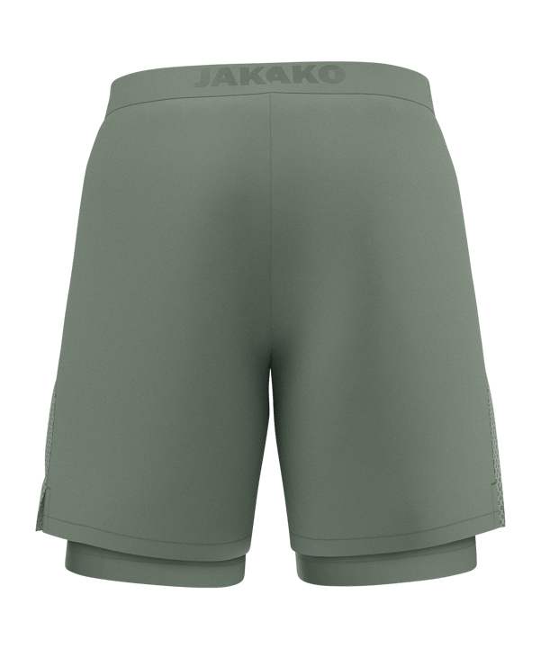 JAKO Power 2in1 Short Grün F237 - gruen