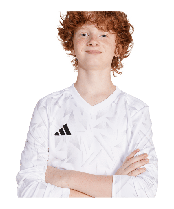 adidas Team Icon 25 Trikot Kids Weiß - weiss