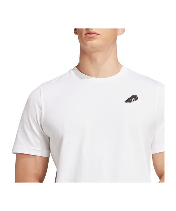adidas Copa Signature Graphic T-Shirt Weiss - weiss