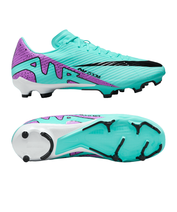 Nike Air Zoom Mercurial Vapor XV Academy FG/MG Peak Ready Grün Pink Schwarz F300 - gruen