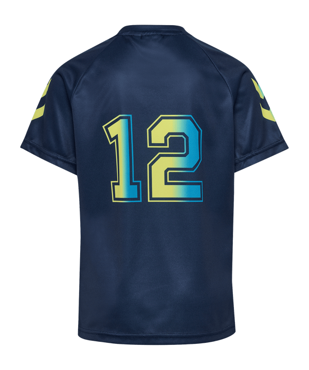 hummel Shimmer T-shirt Kinderen Blauw K7795 - blauw