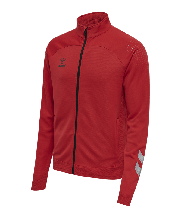 Hummel hmlLEAD Poly Trainingsjacke Rot F3062 - rot