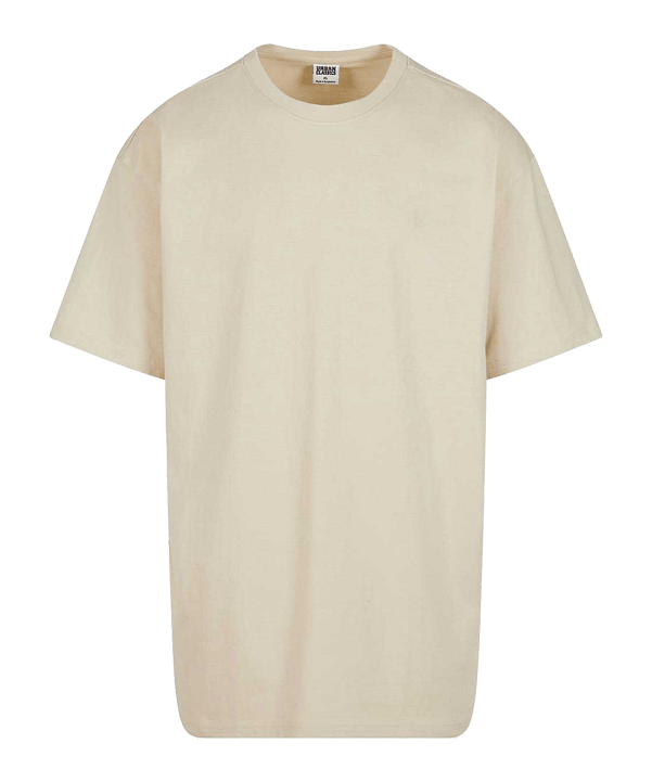Urban Classic Heavy Oversized T-Shirt Beige - beige