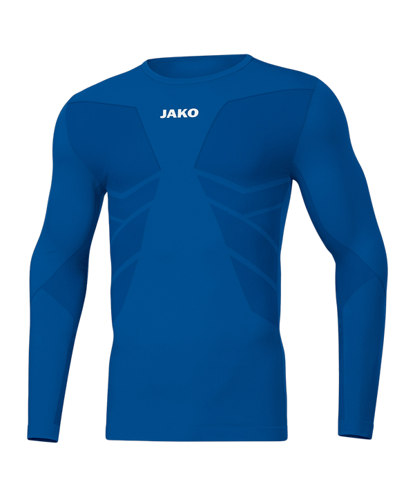 JAKO Comfort Recycelt langarm Blau F410 - blau