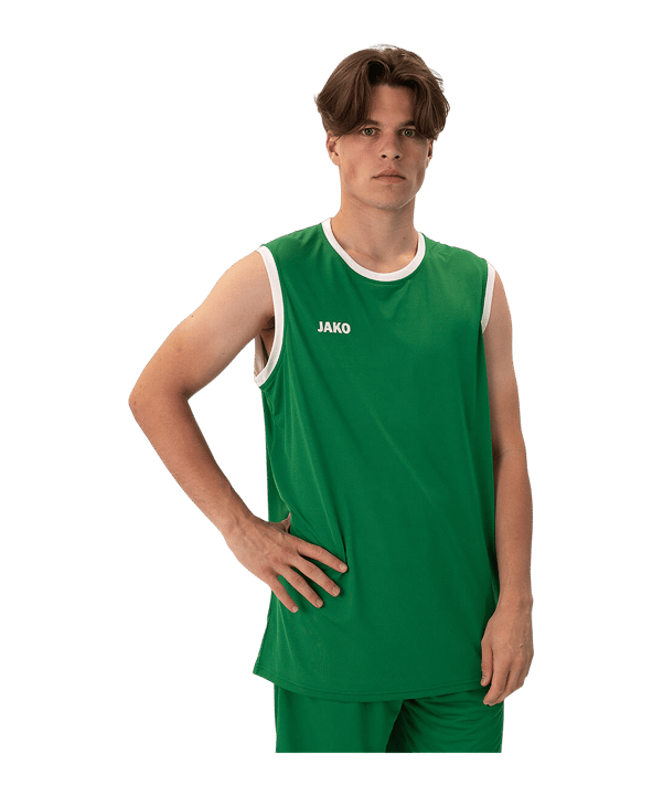 JAKO Change 2.0 Wendetrikot Grün Weiss F06 - gruen