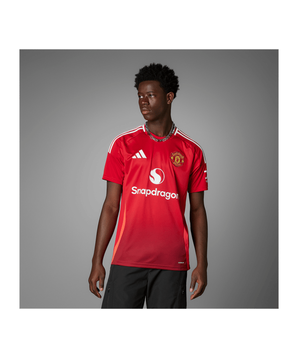 adidas Manchester United Trikot Home 2024/2025 Rot - rot