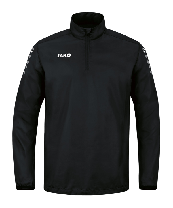 JAKO Team Rainzip Sweatshirt Kids Schwarz F800 - schwarz