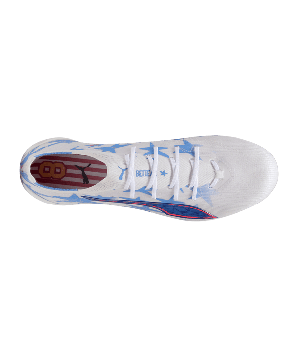 PUMA ULTRA 6 Ultimate FG Kidsuper Pulisic Bianco C01 - bianco