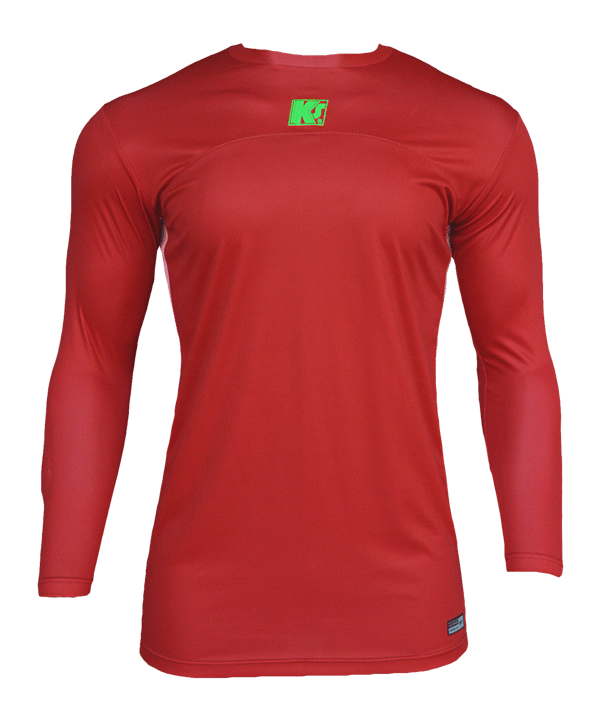 KEEPERsport Torwarttrikot Set LS Rot F116 - rot