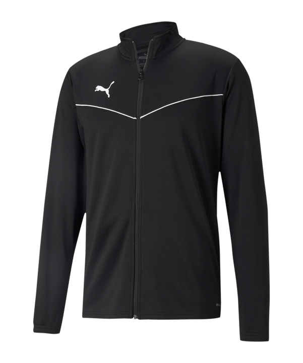 PUMA teamRISE Poly Trainingsjacke Schwarz F03 - schwarz