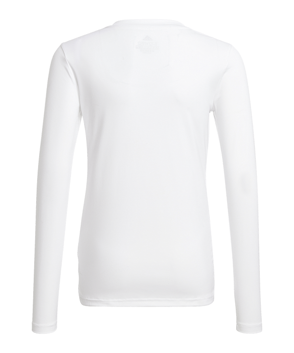 adidas Team Base Top langarm Kids Weiss - weiss