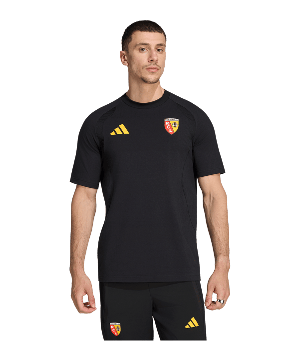 adidas RC Lens Tiro Travel T-Shirt Schwarz