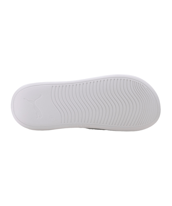PUMA Popcat 20 Badelatsche Weiss Schwarz F02 - weiss