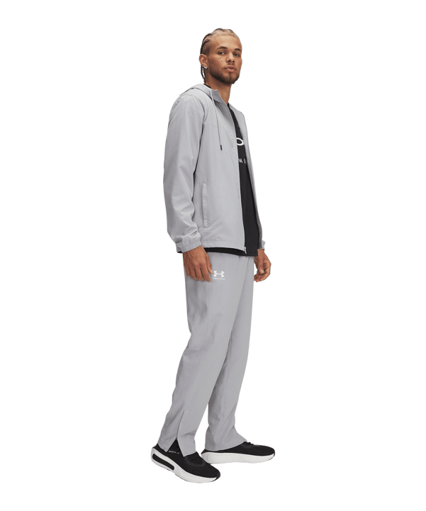 Under Armour Rival Wvn Windbreaker pantalon Gris C011 - gris
