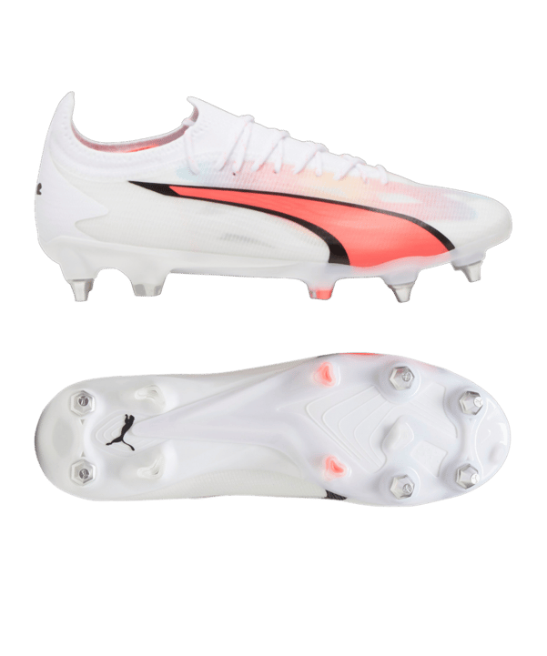 PUMA ULTRA Ultimate MxSG Breakthrough Weiss Rot F01 - weiss
