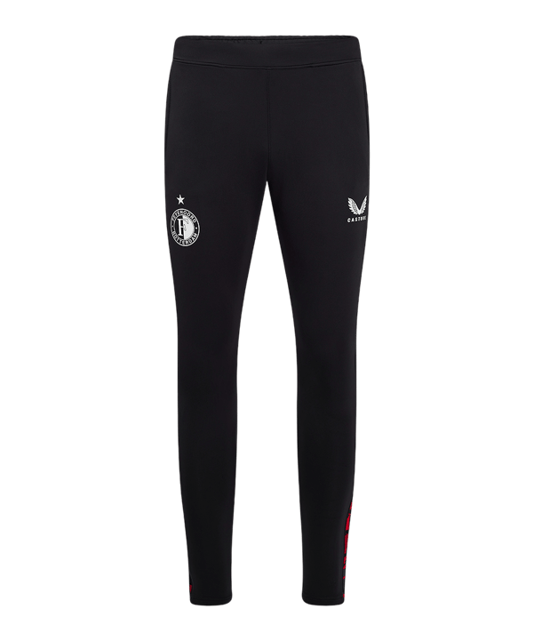 Castore Feyenoord Rotterdam League Matchday Trainingshose Kids Schwarz F015 - schwarz