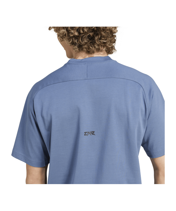 adidas Z.N.E. T-Shirt Blau - blau