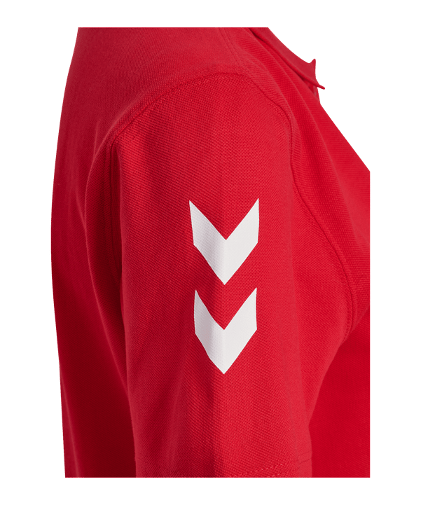 Hummel Go 2.0 Chevron Polo Damen Rot F3062 - rot