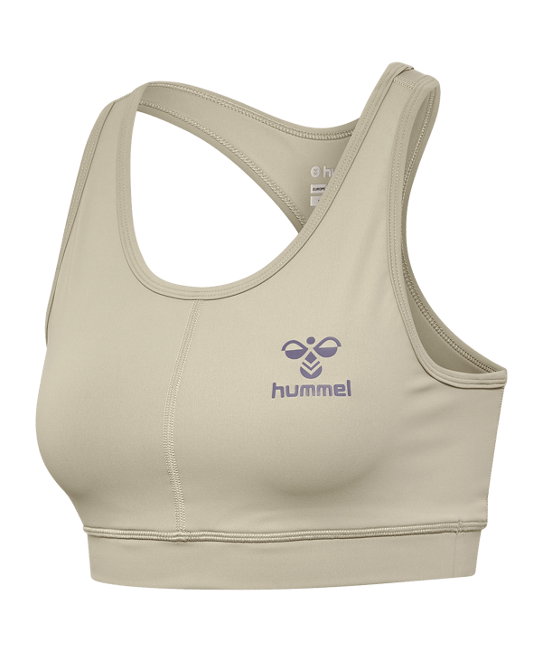 Hummel Sprint Sport-BH Damen Braun F8204 - braun