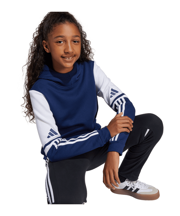 adidas Squadra 25 Hoody Kids Blau - blau