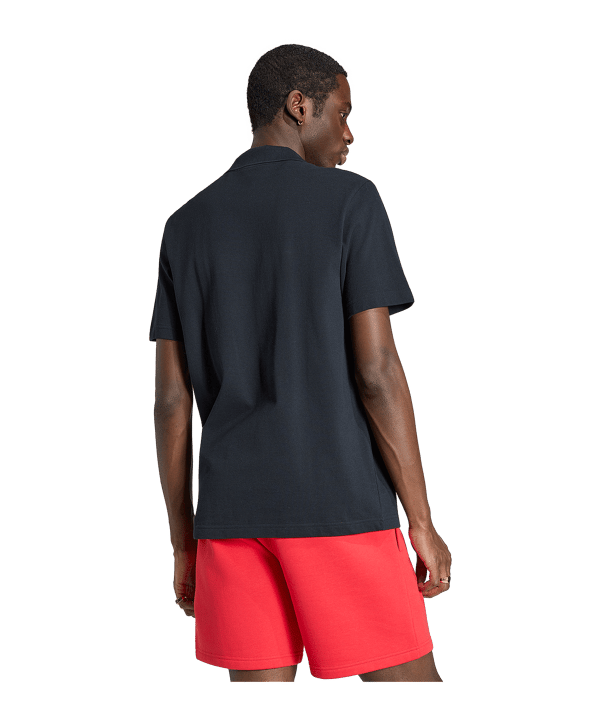 adidas Originals Trefoil Essentials Polo Nero - nero