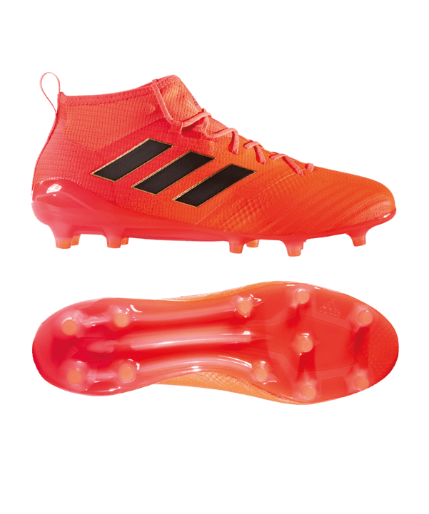 adidas ACE 17.1 Primeknit FG Rot Schwarz - rot