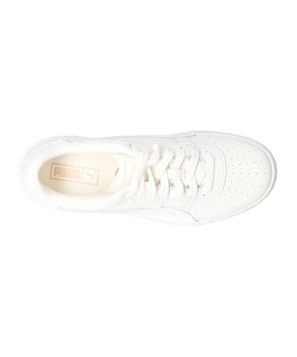 PUMA Cali Wedge Embroidery Damen Beige Weiss F01 - beige