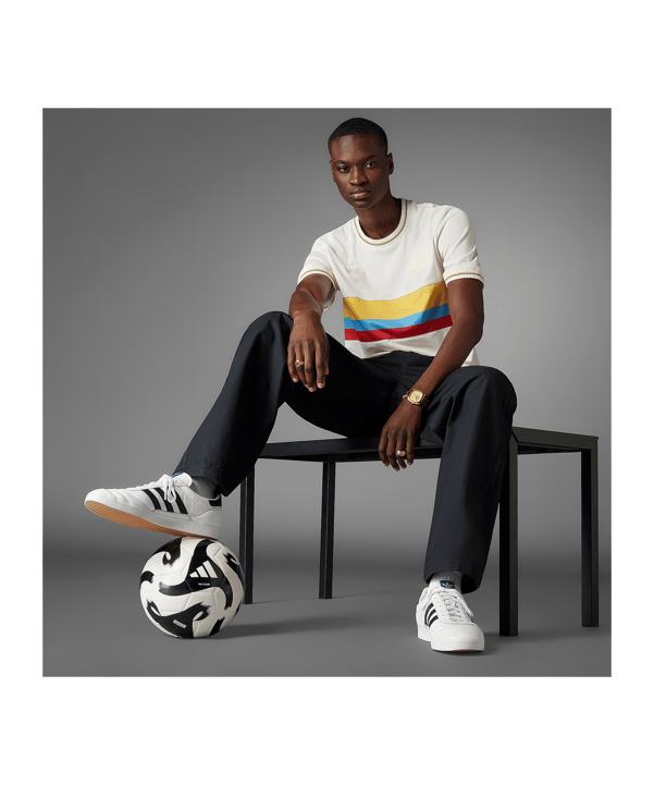 adidas Originals Kolumbien Anniversary Trikot Weiss - weiss
