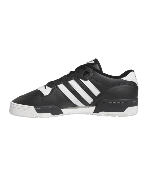 adidas Originals Rivalry Low Schwarz Weiss - schwarz