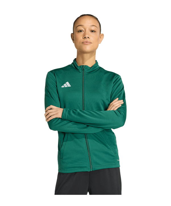 adidas Entrada 26 Trainingsjacke Damen Grün - gruen