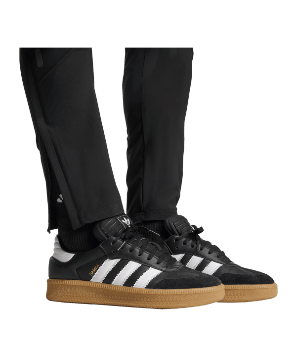 adidas Manchester United Vis Tech Travel Jogginghose Schwarz - schwarz