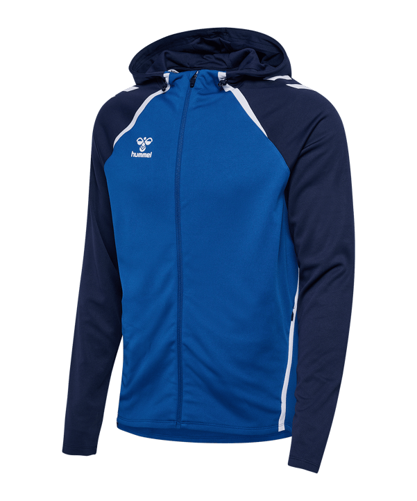 Hummel Kapuzenjacke Blau F8607 - blau