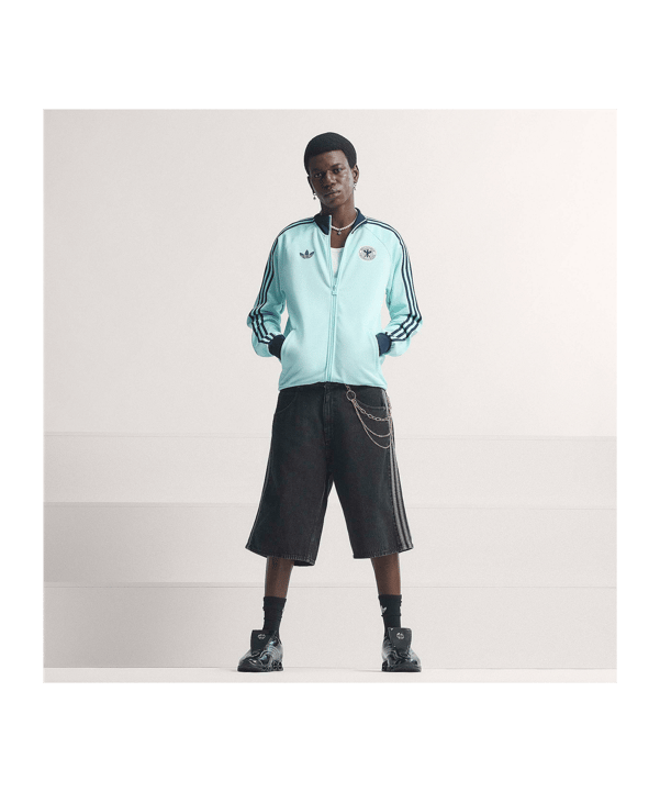 adidas DFB Deutschland Originals Jacke Türkis - tuerkis
