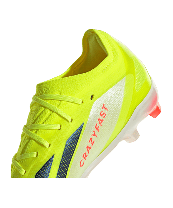 adidas X Crazyfast Elite FG Solar Energy Kids Gelb Schwarz Weiss - gelb