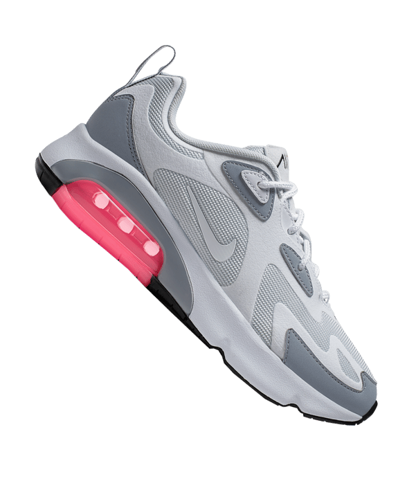 Nike Air Max 200 Sneaker Damen Grau Pink F004 - grau