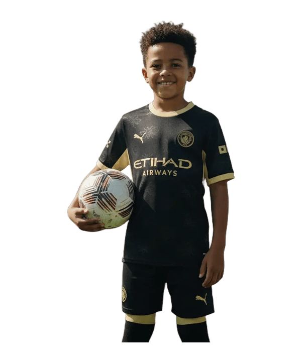 PUMA Manchester City Replica Maillot Away 2026/2027 Enfants Noir C03 - noir