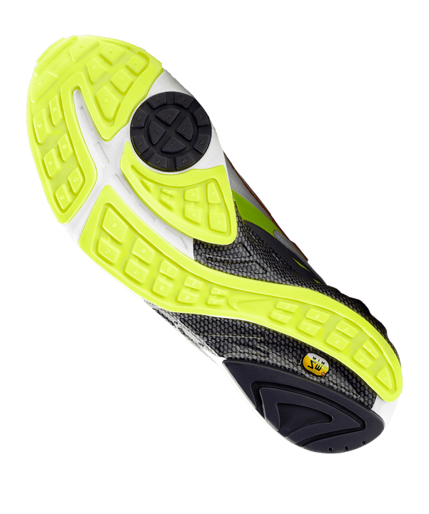 Nike Air Ghost Racer Sneaker Weiss Gelb F100 - weiss