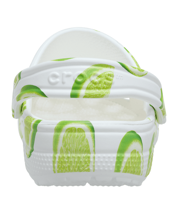 Crocs Classics Fresh Fruits Clog Badelatsche Grün - gruen