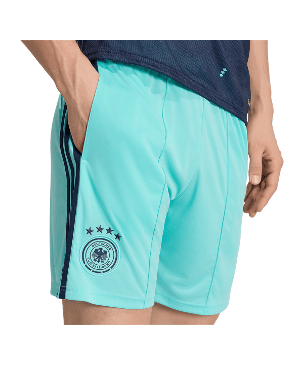 adidas DFB Deutschland Short Away WM 2026 Türkis - tuerkis