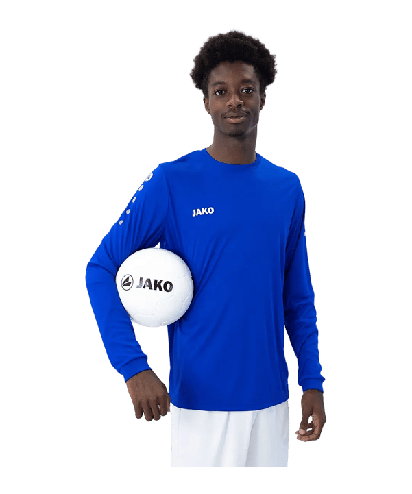 JAKO Team Maillot à manches longues Bleu C04 - bleu