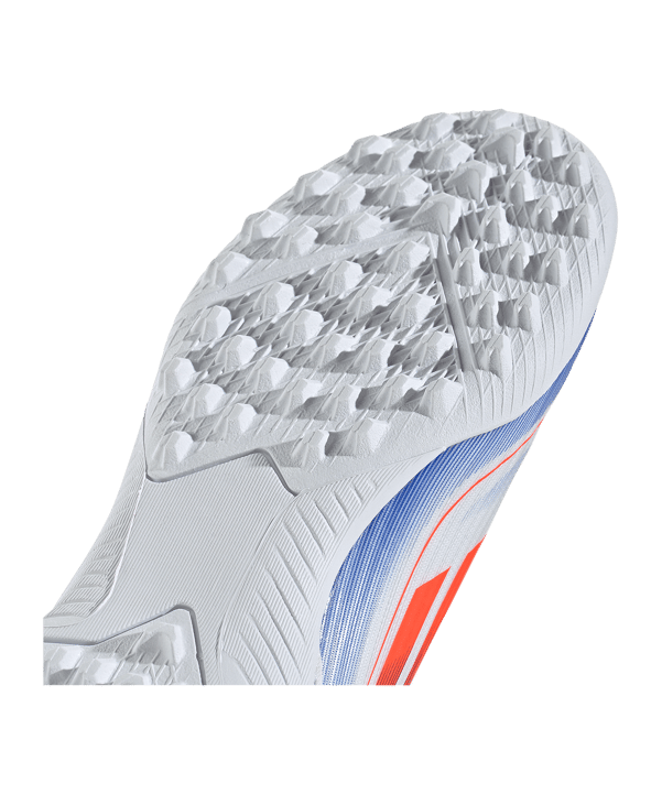 adidas F50 League LL TF Advancement Kids Weiss Rot - weiss