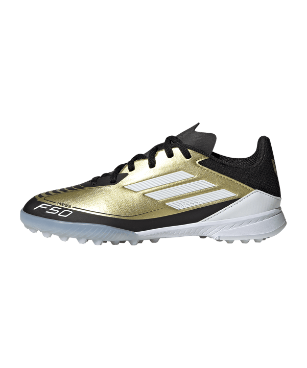adidas F50 League TF Messi Triunfo Dorado Kids Gold Weiss - gold